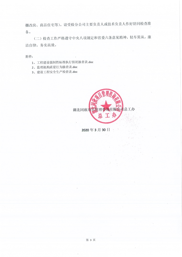 2020年度总工办管理工作计划（分公司）3
